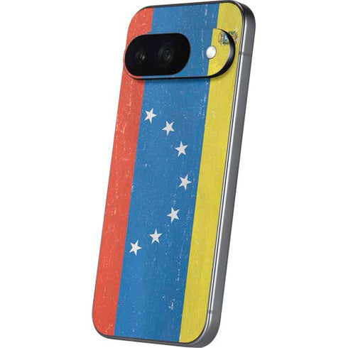 Venezuela Flag Distressed Google Pixel 9 Skin